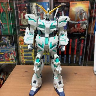 日本萬代正版公仔 鋼彈獨角獸 40CM 無盒裝軟膠巨大人偶 機動戰士高達 特典禮盒 遊戲片game 鋼彈 三國 新長 假