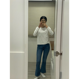 ‼️二手衣便宜出清‼️ZARA牛仔喇叭褲🩵