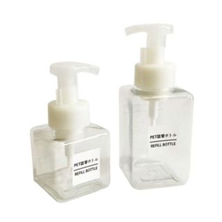 ✅多多賣場✅🥇起泡瓶日本無印良品無印良品起泡瓶按壓式洗面乳打泡器洗髮水慕斯分裝替換瓶