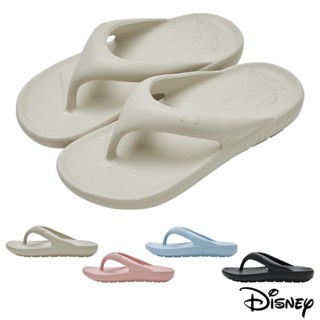 【Disney 迪士尼】米奇浮雕軟Q防水夾腳拖鞋 人字拖 夾腳拖鞋 防滑脫鞋 EVA拖鞋 拖鞋男 拖鞋女