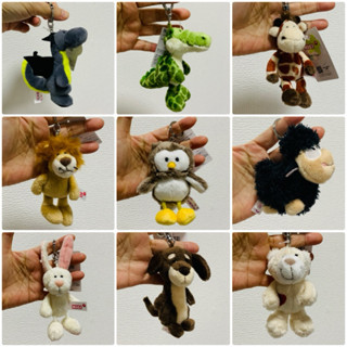 ❤Lika小舖❤日本帶回 全新正版現貨 nici動物鑰匙圈玩偶布偶娃娃吊飾