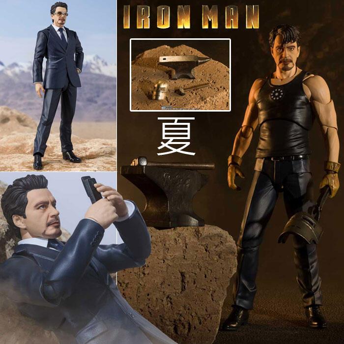 《夏本舖》代理 BANDAI S.H.Figuarts 鋼鐵人 東尼 史塔克 英雄 魂商店 限定 TONY SHF 可動