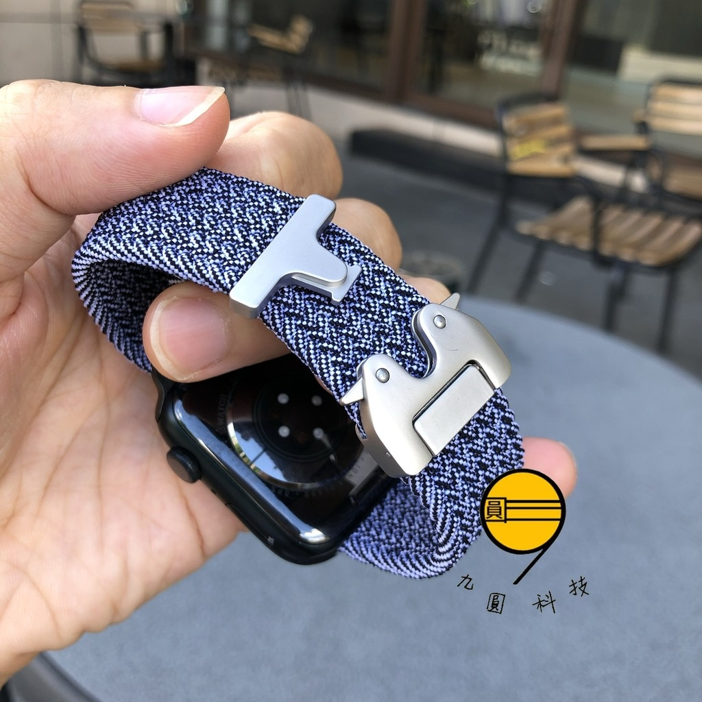 新款 編織紋 適用 Apple Watch 11 10 錶帶 9 8 7 6 5 SE 蘋果手錶錶帶 42mm 46mm
