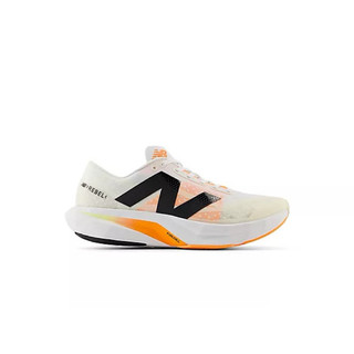 NEW BALANCE FuelCell Rebel V4 2E 男鞋 競速跑鞋 寬楦 白橘 輕量 MFCXCN4-2E