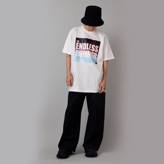 【RADIOEVA】福音戰士 PrevNext THE ENDLESS SUMMER T-Shirt (WHITE)