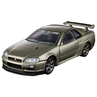 TOMICA 1/43 PREMIUM RS 日產GT-R V-SPECⅡ 綠 東海模型