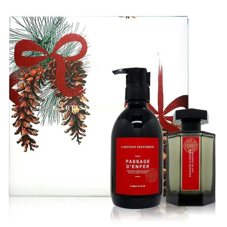 L'Artisan Parfumeur阿蒂仙 冥府之路淡香水禮盒(100ml+身體乳300ML)