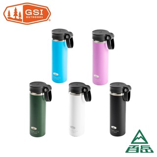 [GSI]輕量不鏽鋼真空保溫瓶 (提環) 500ml 多色可選【士林百嶽】原廠正貨，實體店面有保障