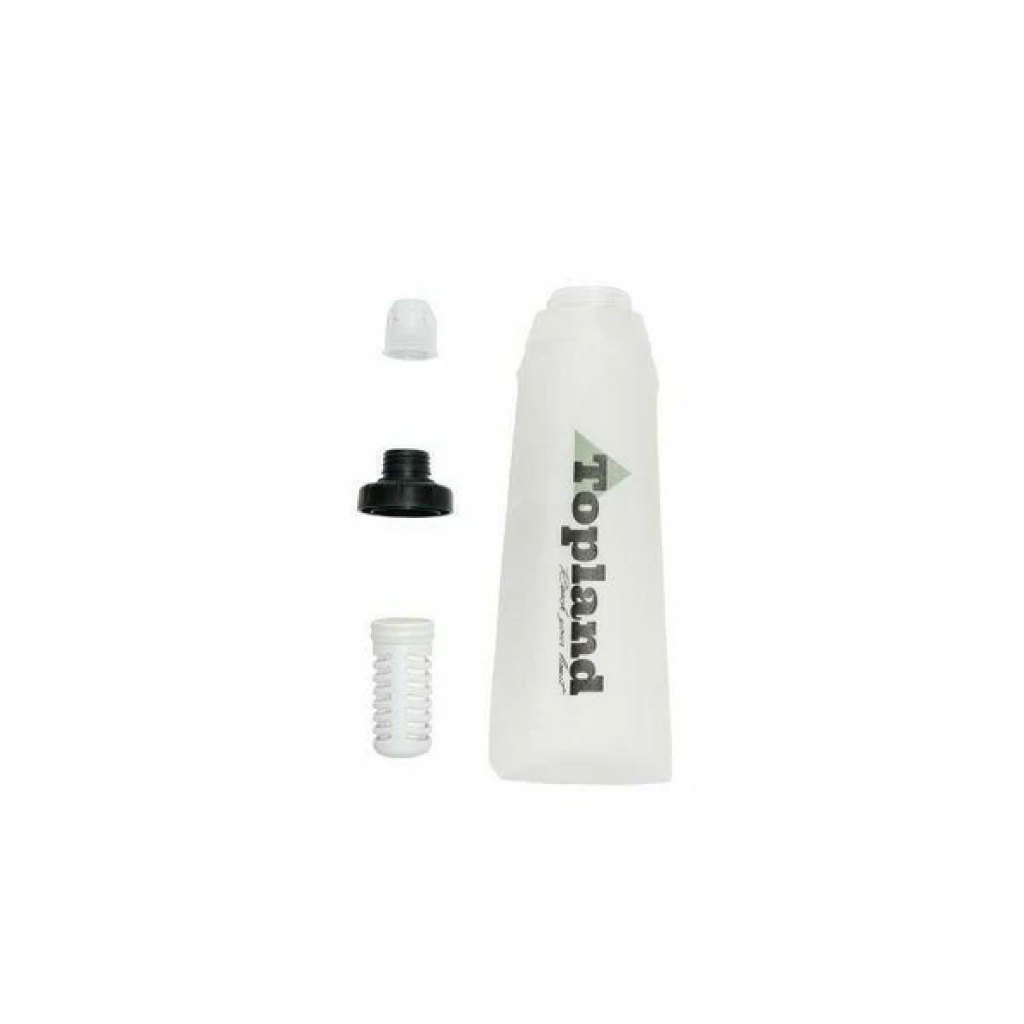 【Topland】 2L濾水器(全配版/軍規黑/有牽繩)登山 健行 早安健康嚴選