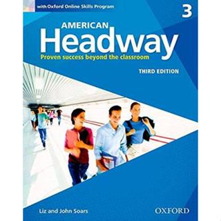<麗文校園購>American Headway 3/E Student Book 3 (with Online Skills Program) (附線上密碼，一經刮開恕不退換) 9780194726115