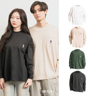 郵寄兵．現貨 U.S. POLO ASSN. 日本 限定 口袋 刺繡LOGO 長袖 薄長袖 刺繡 穿搭 US
