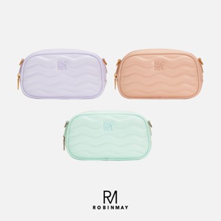 【ROBINMAY】波光浪潮方塊斜揹包