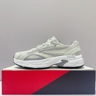 FILA 男女款 灰白色 舒適 透氣 老爹鞋 運動 慢跑鞋 休閒鞋 4-J035Z-050
