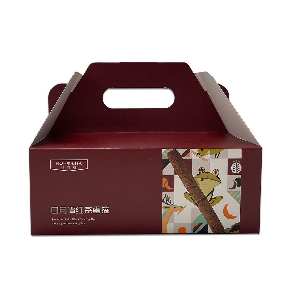 喝喝茶 蛋捲 紅茶蛋捲 6包 日月潭紅茶 台灣伴手禮