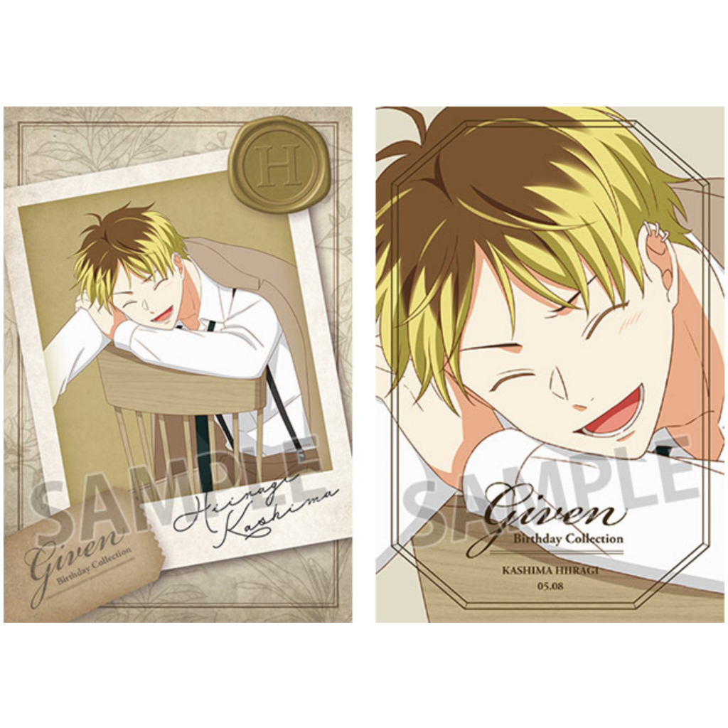 【琰琰東京代購】現貨日版 GIVEN 柊mix 特典 明信片 鹿島柊 BD2024 生日系列