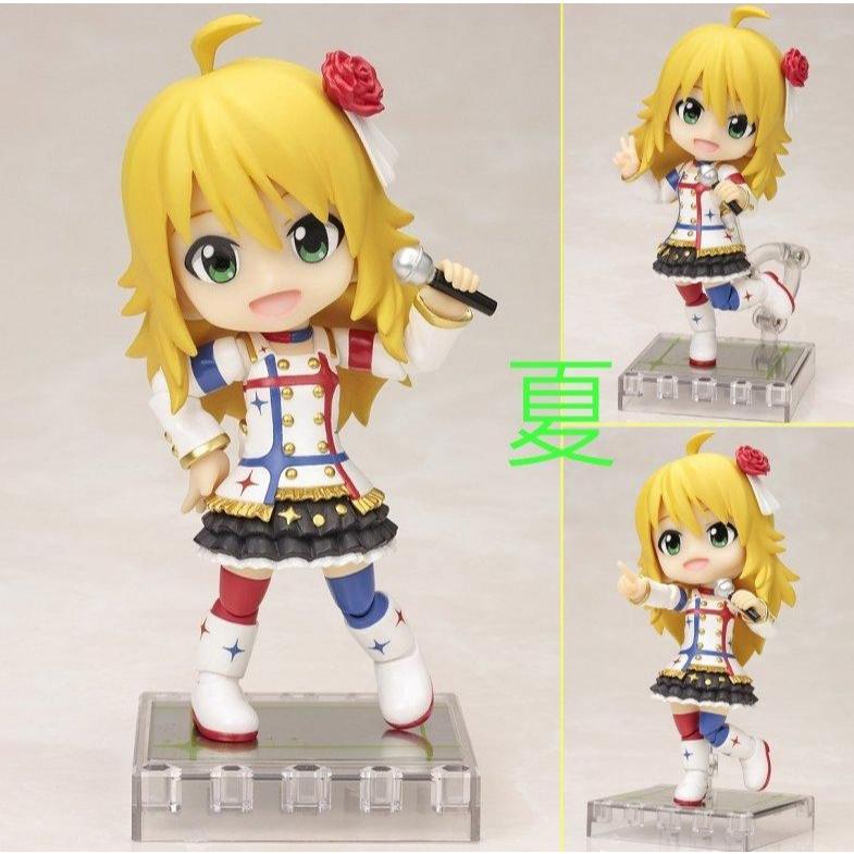 《夏本舖》日版 壽屋 Cu-poche 偶像大師 星井美希 劇場 光輝 偶像 歌姬 Q版 可動 2015 WF 限定