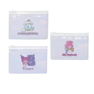 現貨 日本 三麗鷗 Sanrio 炫彩 彩光 鏈夾 卡片 卡套 收納袋 大耳狗 美樂蒂 庫洛米