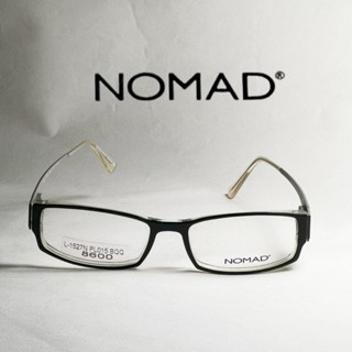 【NOMAD 】法國經典黑貓品牌｜法國製｜黑灰｜幾何線條｜雙色設計｜鏡框出清 ｜長方框｜附原廠盒