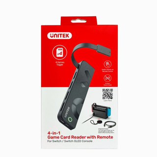 UNITEK四合一Switch遊戲卡遙控切換器/換卡機/讀卡器！一鍵切換遊戲！Nintendo任天堂配件