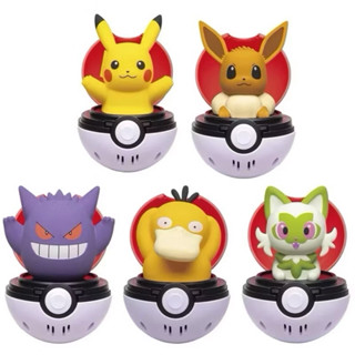 現貨 隔日到貨 正版 夢幻屋 Pokemon 精靈寶可夢 彈彈有聲精靈球 耿鬼 伊布 皮卡丘 可達鴨 新葉喵