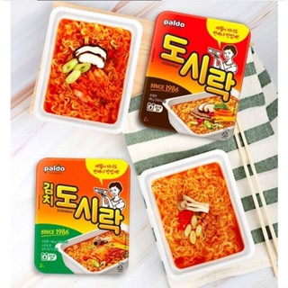 未滿200不出貨‼️現貨🇰🇷韓國🇰🇷paldo八道 便當盒拉麵 便當盒泡麵 泡菜拉麵 牛肉拉麵86g
