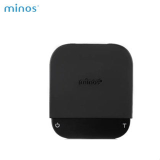 minos 咖啡充電式電子秤 可秤重.計時切換 可設定一般 手沖 義式三種模式及流量監測 g / oz 選擇 .