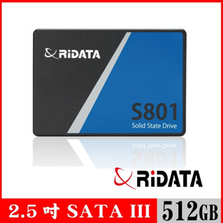《SUNLINK》RITEK錸德 RiDATA 512GB SATA-III 2.5吋 SSD固態硬碟