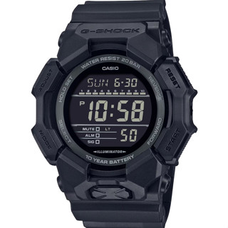 CASIO 卡西歐 G-SHOCK 大螢幕 電子錶 酷黑 GD-010-1A1