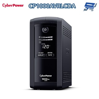 昌運監視器 CyberPower CP1000AVRLCDA 1000VA 120V 在線互動式LCD不斷電系統