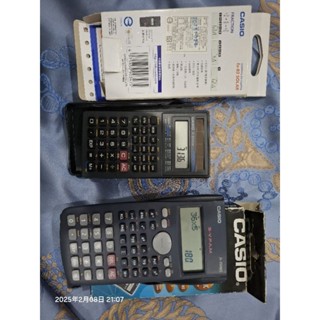 casio fx-82solar及fx-350ms共2臺工程計算機