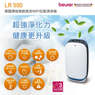 【beurer 德國博依】智慧高效WIFI空氣清淨機 LR 500 / LR500 三年保固