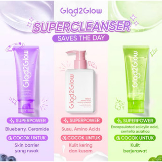 Glad2Glow Facial Cleanser /【新品】Glad2Glow 潔面乳