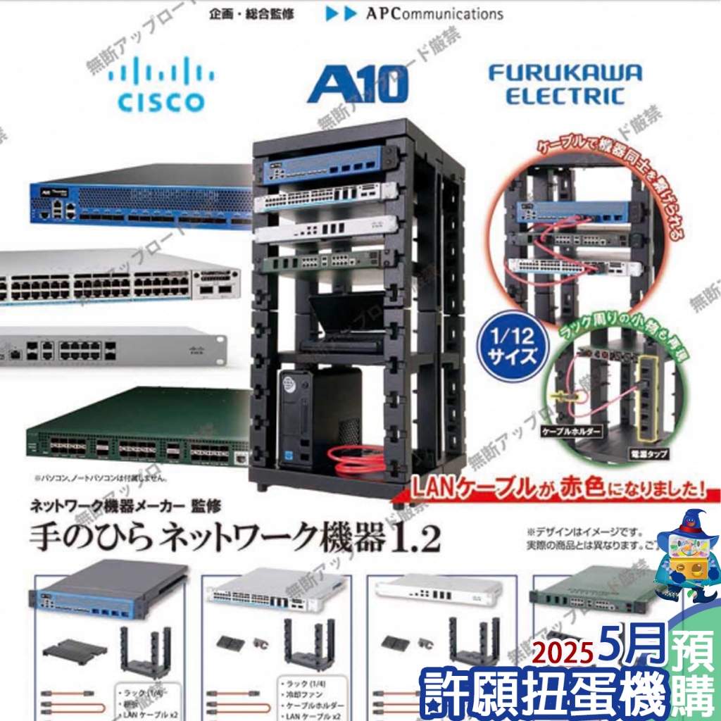 【許願扭蛋機】5月『預購』 掌中電腦網路主機 1.2 全4種 扭蛋 轉蛋 Tarlin 擬真 電腦 網路 主機 伺服器