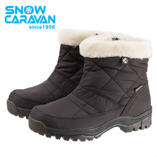 [阿爾卑斯戶外] Caravan 日本 SHC 13W 女性保暖防水中筒雪靴 黑