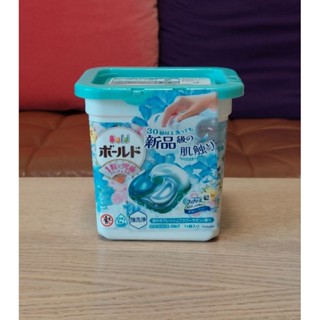 〈強洗淨〉日本 P&G ARIEL BIO 4D 洗衣球 洗衣膠囊 消臭 百葉花香加柔軟精 4in1 一盒11顆