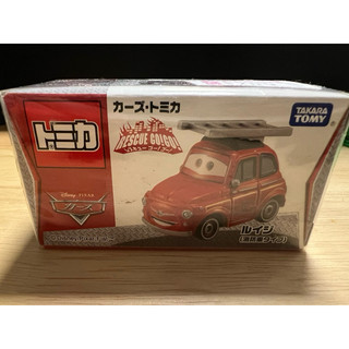 Tomica cars 閃電麥坤 卡布消防車 救援版 絕版品