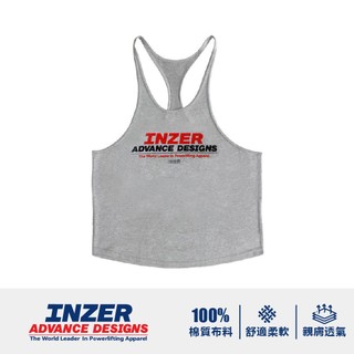[INZER] 訓練背心 肌肉背心 健身吊嘎 Logo Tank Tops 運動背心 重訓 健美
