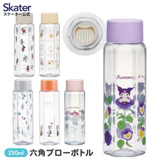 現貨快出｜日本品牌 skater 卡通六角形直飲透明水壺 miffy 小熊維尼 冰雪奇緣 夏日 250ml 350ml