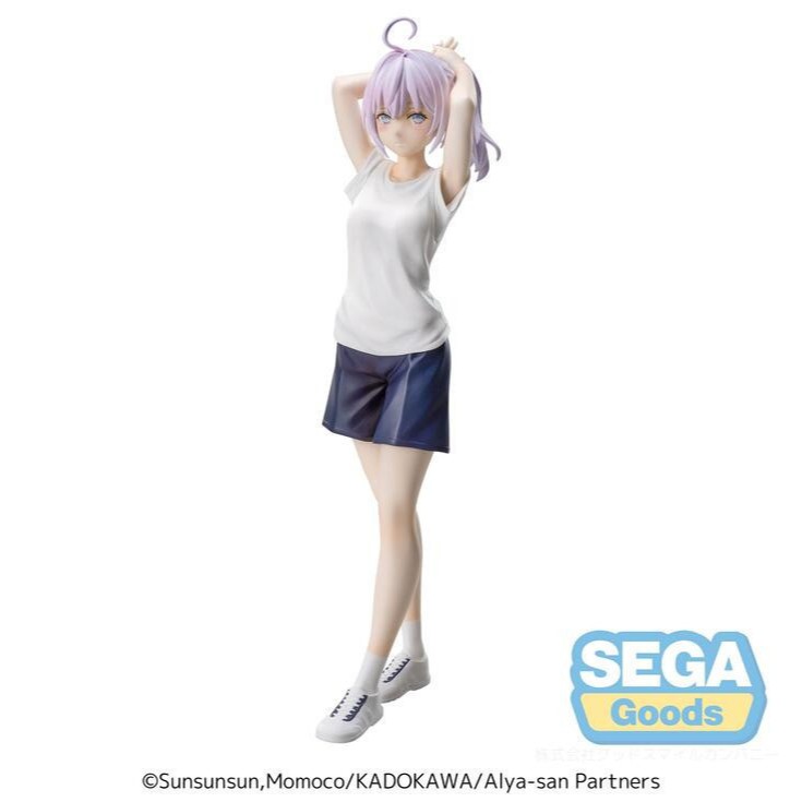 現貨 SEGA 景品 不時輕聲地以俄語遮羞的鄰座艾莉同學 Luminasta 艾莉 運動服ver. 公仔