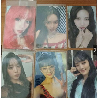 (G)i-dle gidle 官方 特典 專卡 小卡 米妮 Minnie 小娟 Soyeon 雨琦 YUQI