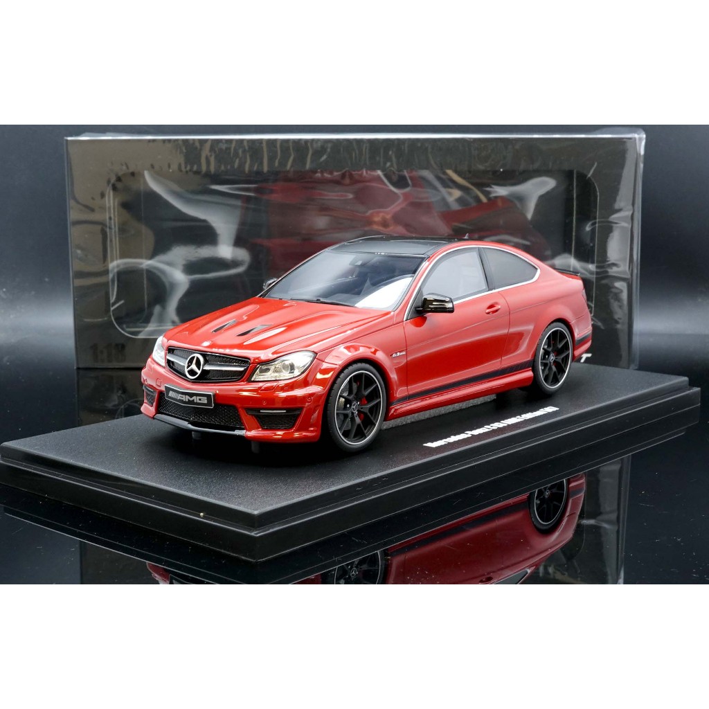 【MASH】GT SPirit 1/18 Mercedes Benz C63 AMG C204 紅 GT920