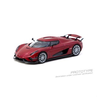 【預購2025年7月】TARMAC WORKS 1/64 柯尼賽克 Regera Red Metallic 東海模型