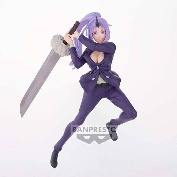 現貨 BANPRESTO 景品 關於我轉生變成史萊姆這檔事 紫苑 劈砍 公仔