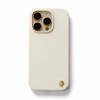 RICHE 品牌直營 iPhone16/15/14/13 SWEET MILK 甜牛奶金色愛心手機殼
