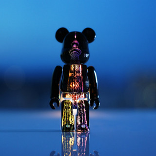 BEETLE BE RBRICK 2013東京晴空塔 TOKYO SKYTREE 雅風 LIGHT UP 吊卡 100%