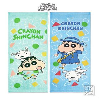 蠟筆小新 睡衣 上學趣 純棉浴巾 吸水大浴巾 日本正版授權【DK大王】
