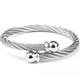 CHARRIOL 夏利豪 CELTIC 經典鋼索手環(04-101-1216-0)M-L