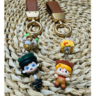 ⭐️蜜踢精選⭐️泡泡瑪特正版公仔 鑰匙圈 吊飾 包包掛件 改娃 正版公仔 朵拉/甜豆