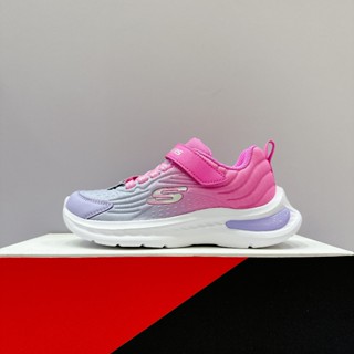 SKECHERS JUMPSTERS-TECH 童鞋 運動鞋 休閒鞋 魔鬼氈 粉紫漸變 303603LPKLV
