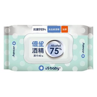 優生 超厚型酒精濕巾(75%酒精)-40抽1包/10抽3包入(包裝顏色隨機)【甜蜜家族】